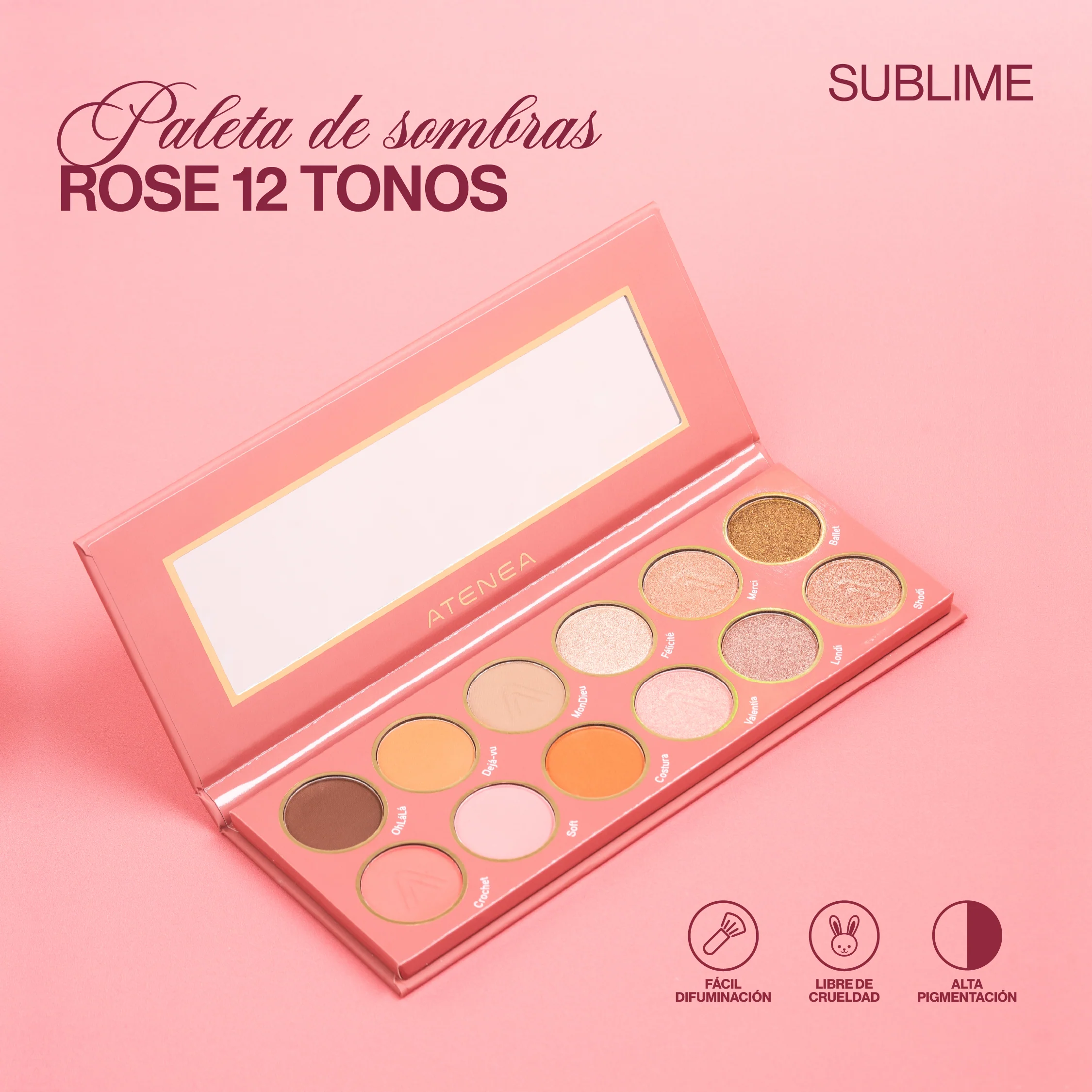 Sombras - Paleta de Sombras 12 Tc (Compact)