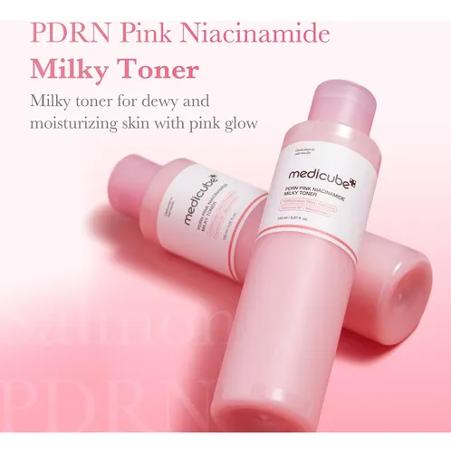 Medicube Pink Niacinamide milky toner 